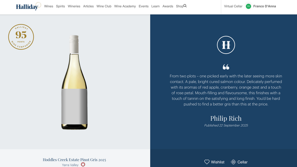 Estate Pinot Gris 2025
