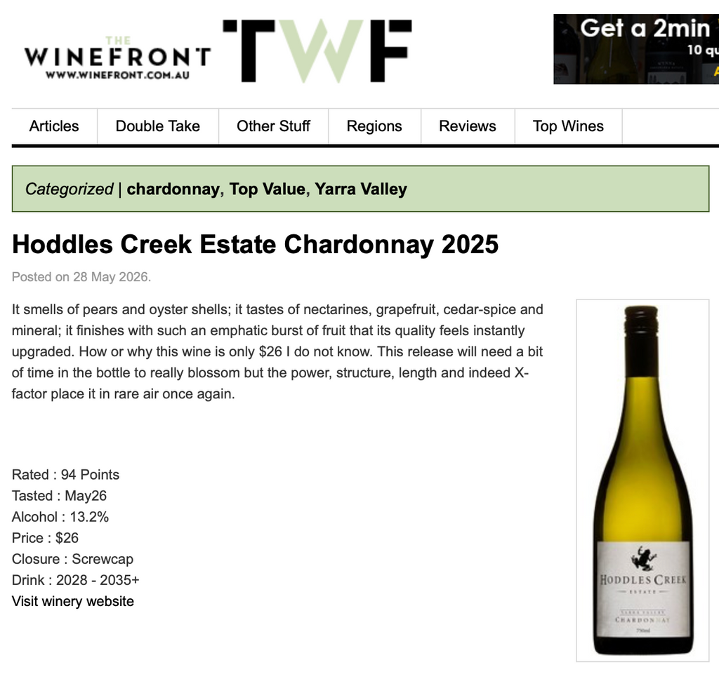 Estate Chardonnay 2025